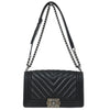 Chanel Boy Flap Bag Chevron Calfskin