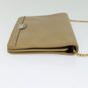 Christian Dior Vintage Chain Flap Shoulder Bag Leather
