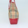 Secondhand Burberry Nova Check Tote Canvas and