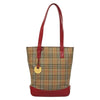 Secondhand Burberry Nova Check Tote canvas check pattern