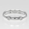 Secondhand Cartier Stella Band Ring 18K White Gold and Diamonds