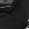 Prada Cinch Buckle Flap Backpack Tessuto with Crocodile Embossed Leather