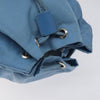 Secondhand Prada Vela Drawstring Bucket Wristlet Pouch Tessuto