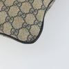 Gucci Zip Top Messenger Bag GG Coated Canvas