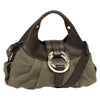 Secondhand Bvlgari Chandra Hobo Canvas and