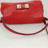 Secondhand Chloe Lily Handbag Red Leather Bags