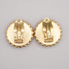 Secondhand Chanel CC Round Earrings