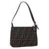 Fendi Vintage Shoulder Bag Zucca Canvas