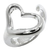 Secondhand Tiffany & Co. Elsa Peretti Open Heart Ring Silver 925