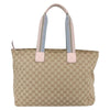 Gucci Diaper Web Strap Tote GG Canvas