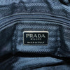 Prada Chain Shoulder Bag Quilted Tessuto