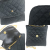 Secondhand Chanel CC Logo Micro Matelasse Shoulder Bag Pouch