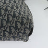Christian Dior Vintage Zip Shoulder Bag Diorissimo Canvas