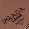 Secondhand Prada Monochrome Chain Flap Bag Saffiano