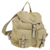 Secondhand Prada Double Front Pocket Backpack Tessuto