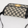 Celine Triomphe Shoulder Bag Canvas with Leather