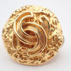 Secondhand Chanel Vintage Round CC Clip-On Earrings