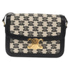 Celine Triomphe Shoulder Bag Canvas with Leather