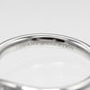Secondhand Tiffany & Co. Elsa Peretti Curved Wedding Band Ring Platinum with Diamond