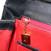Gucci Vintage Convertible Bamboo Top Handle Bag Leather
