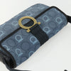 Salvatore Ferragamo Gancini Shoulder Bag Canvas