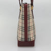 Secondhand Burberry Nova Check Tote Canvas and