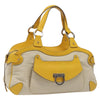 Secondhand Salvatore Ferragamo Gancini handbag Canvas and
