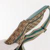 Secondhand Gucci Vintage Double Belt Bag GG Canvas with