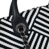 Secondhand Chanel Shopping Tote Woven Striped