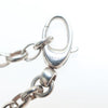 Secondhand Gucci Engraved Interlocking G Chain Link Pendant Necklace Sterling
