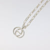 Secondhand Gucci Interlocking G Pendant Necklace Sterling