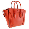 Celine Luggage Bag Embossed Leather