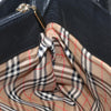 Secondhand Burberry Handle Tote Black Leather Accessories