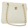 Secondhand Chanel CC Shoulder Bag Quilted Caviar