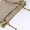Secondhand Chanel Vintage Slit Pocket Shoulder Bag Quilted Caviar