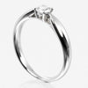 Secondhand Tiffany & Co. Harmony Solitaire Ring Platinum with RBC Diamond