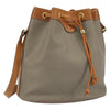 Secondhand Christian Dior Drawstring Shoulder Bag Canvas and