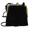 Miu Miu Kisslock Clutch Suede