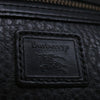 Secondhand Burberry Zip Clutch Black Leather Accessories