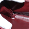 Secondhand Celine Circle logo Burgundy Leather Bags