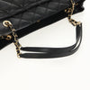 Secondhand Chanel Timeless CC Soft Tote Quilted Caviar
