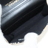 Secondhand Chanel Flap Card Holder on Chain Quilted Printed