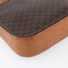 Celine Vintage Macadam Shoulder Bag Canvas and Leather