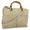 Secondhand Bally Handbag Beige Suede Bags