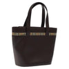 Secondhand Burberry Nova Handbag Brown Leather Bags