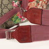Secondhand Gucci Buckle Backpack Blooms Print GG