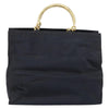 Prada Metal Handles Tote Tessuto