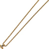 Secondhand Christian Dior CD Pendant Necklace Gold-plated