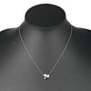 Secondhand Tiffany & Co. Open Paper Flower Pendant Necklace Platinum and Diamonds
