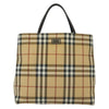 Secondhand Burberry Nova Check Tote canvas check pattern